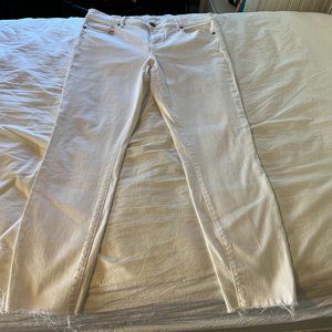 LOFT Skinny White Jeans Women's Size 10/30